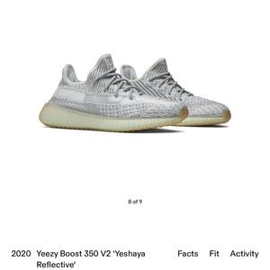 YEEZY BOOST 350 V2 REFLECTIVE
Men’s US size 7
FX4349